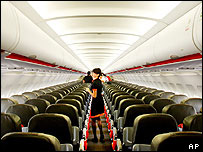 Avião. Foto: AP