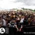 Crowds enjoying the music