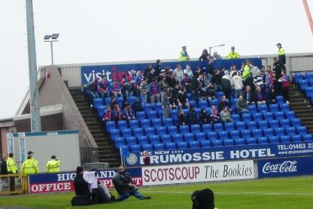 The singing section