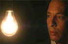Laurence and a light bulb