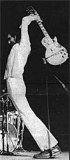 Pete Townshend at work