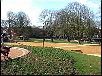 Inside the gardens