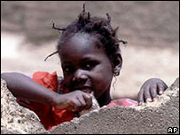 Africká dívka