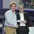 Mark Hix with the winner of Best Local Food Retailer, Michael Dart from Darts Farm Shop