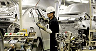 Nissan plant in Tochigi, Japan