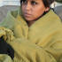 Mona looking very cosy