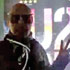 Dominic being daft at a U2 screening