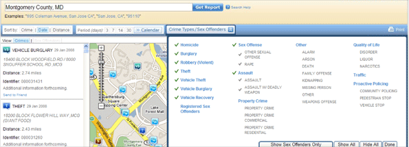 crime reports