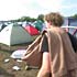 Campsite on Thursday afternoon