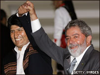 Lula e Morales