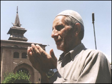 a person at prayer