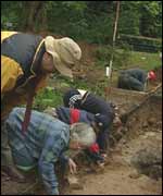 Archaeological dig 