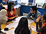 Mayfield School pupils begin a brainstorming session 