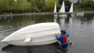 sailing in the city