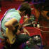 Russell Lissack checks the effects