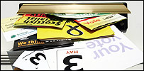 Election leaflets