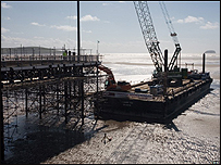 Weston Pier rebuild ex BBC Bristol