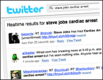 Twitter page