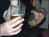 Pulling pints