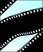 Exposed slide film