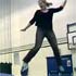 Becky on a Trampoline