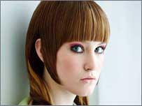Young lady model