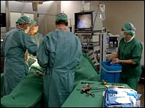 the operation