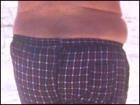 A muffin top
