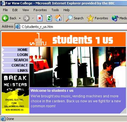 Complete Web Page