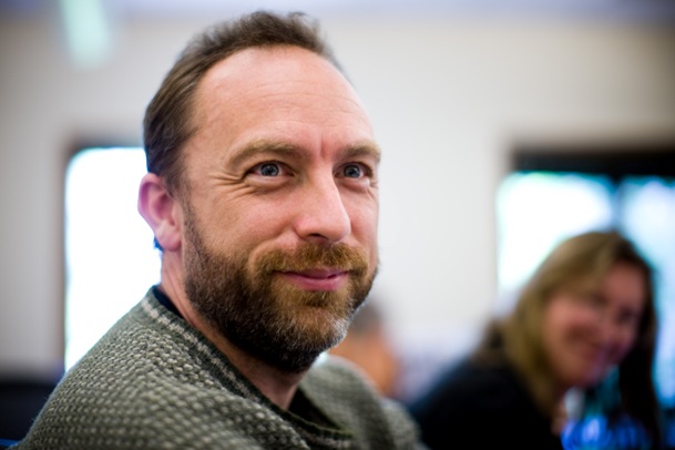 Photo of Jimmy Wales by Joi Ito - CC Attribution 2.0 Generic