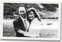Ann a'i gŵr Dave.