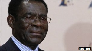 President Teodor Obiang of Equatorial Guinea