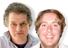 Alastair Lawson-Tancred (left) and Ben Sutherland