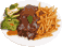 Curry and chips