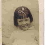 Eileen aged 4, this the phot sent to her father who at the time was stationed in Basra and had not seen her since she was just a few weeks old. Eileen aged 4, this the phot sent to her father who at the time was stationed in Basra and had not seen her since she was just a few weeks old.
