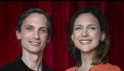 Katie Derham with her mentor