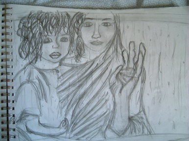 Girls in tears