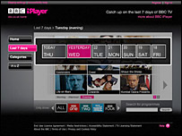 iPlayer界面