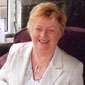 Gwen Gibson relaxing at home