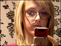 Sarah texting
