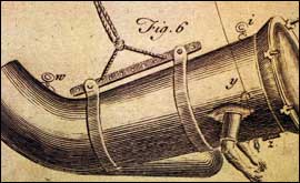 A drawing of Lethbridge's diving machine