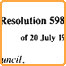 قطعنامه 598