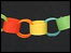 Make a Christmas paperchain