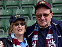 Burnley FC fans
