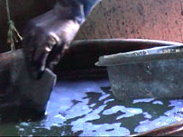 Indigo dyeing