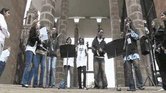 Gospel singing... Gospel singing...