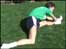 Man stretching