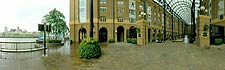 A view of Hay's Galleria close to the River Thames