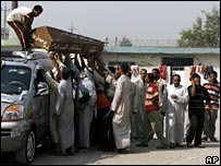 Iraqi coffin