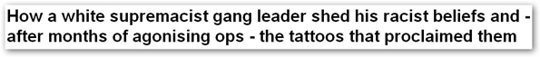 Daily Mail headline